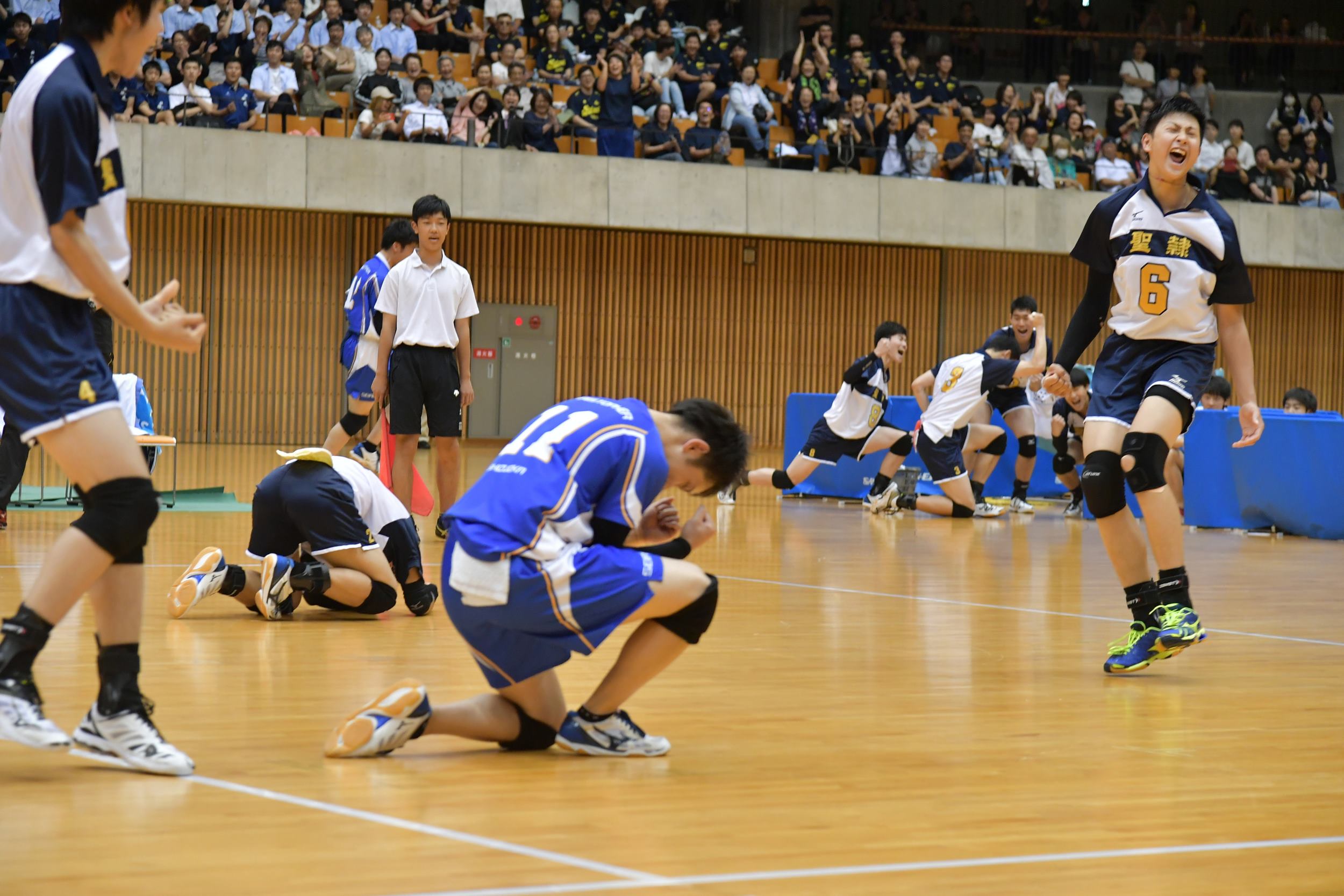 男子バレー部 高校総体県大会優勝 聖隷クリストファー中 高等学校